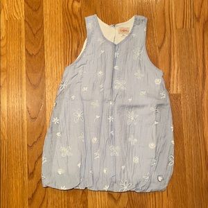 Girl’s Confetti Bubble Dress Size 4 Made in France